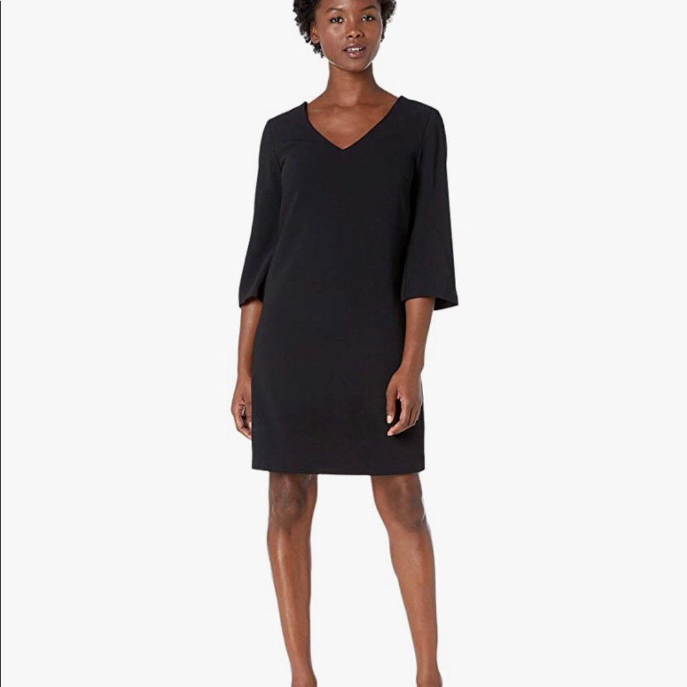 Trina Turk black shift dress. Size small new with tags